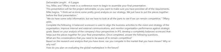 [Solved] How do you plan on evaluating the global marketplace in the future?