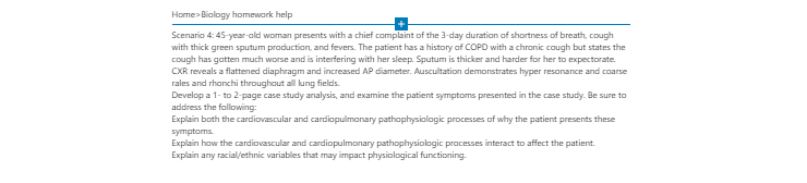 [Solved] Develop a 1- to 2-page case study analysis, examine the patient symptoms presented in the case study