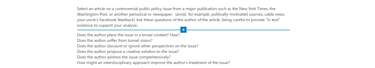 [Solved] Select an article on a controversial public policy issue from a major publication such as the New York Times, the Washington Post, or another periodical or newspaper.  (avoid, for example,