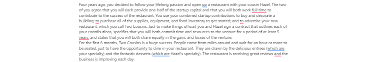 [Solved] Four years ago, you decided to follow your lifelong passion and open up a restaurant with your cousin Hazel. The two of you agree that you will each provide one-half of the startup capital a